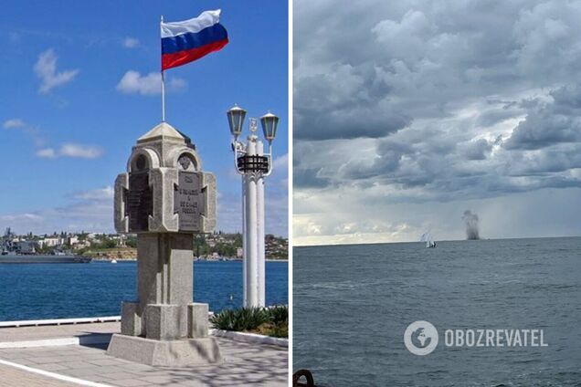 У берегов оккупированного Севастополя прогремели взрывы