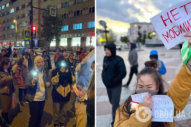 Митинги против мобилизации в России закончились массовыми задержаниями и автозаками. Фото и видео