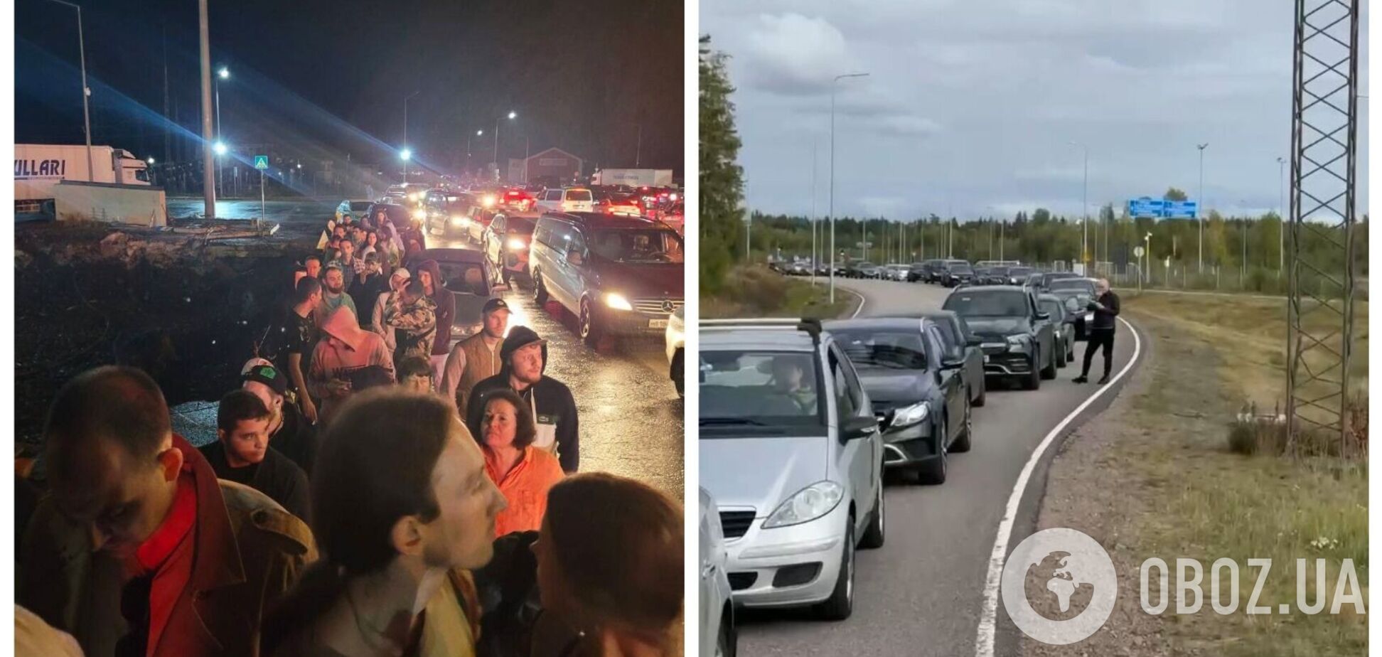 Мужчины бегут из РФ после указа Путина, а уже мобилизованных пугают уголовной ответственностью. Фото и видео