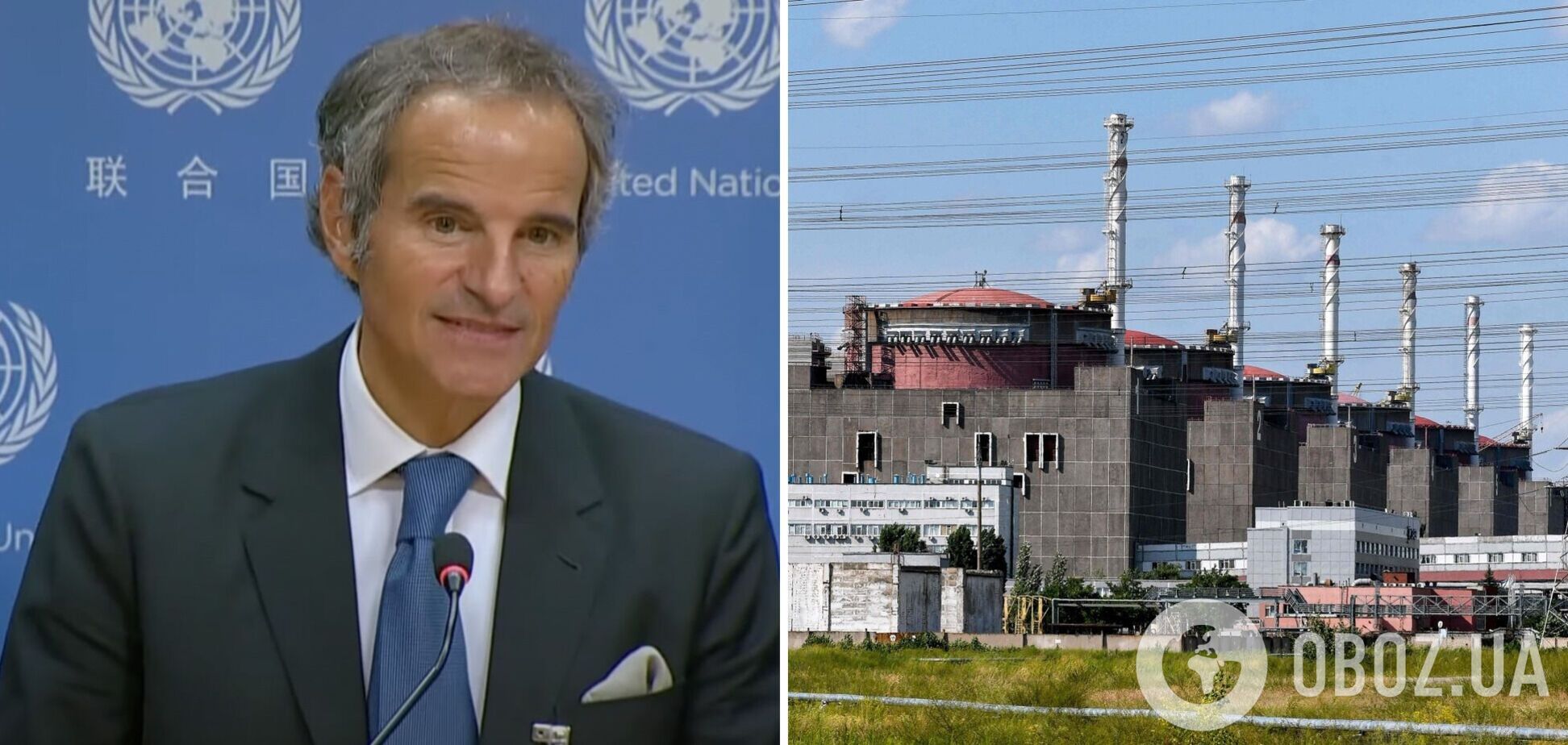 Гендиректор МАГАТЭ собрался в Москву из-за обесточивания ЗАЭС: вокруг станции должна быть зона ядерной безопасности