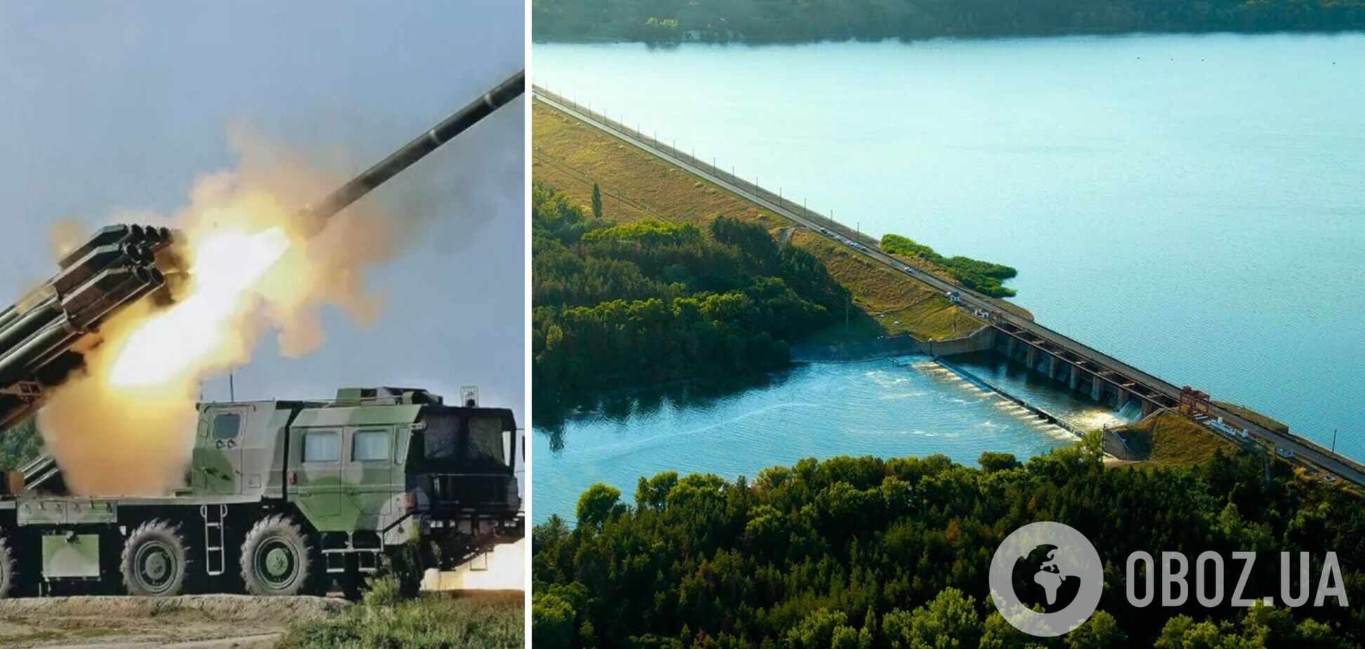 Войска РФ третий день подряд обстреливают Печенежскую дамбу: глава поселка сообщил о новом ударе