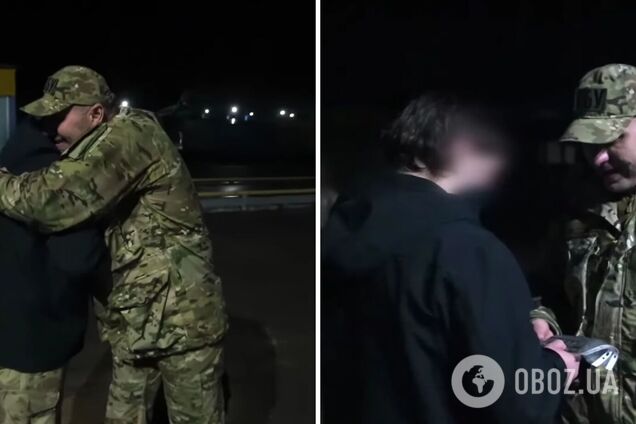 До последнего защищал 'Азовсталь': во время обмена домой вернулся сотрудник СБУ с позывным 'Бурый'. Видео