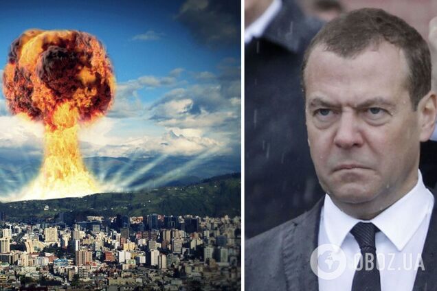 Медведєв розмріявся про приєднання до РФ українських територій і знову заговорив про ядерну зброю