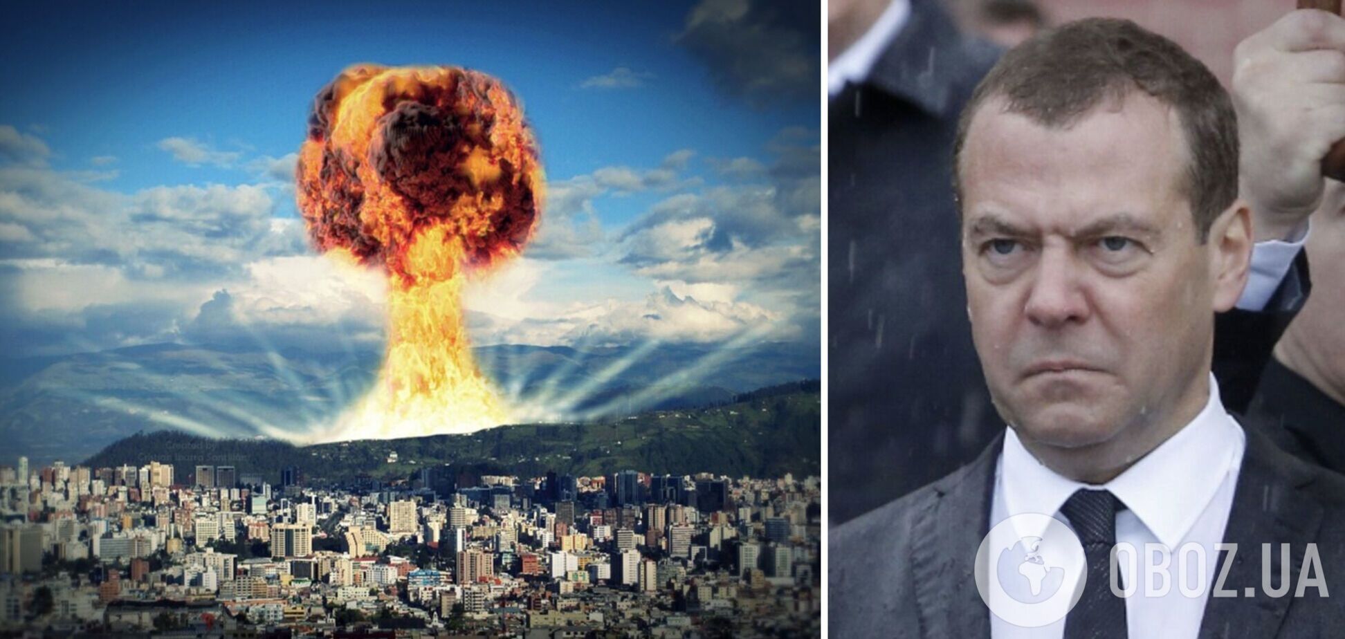 Медведев снова заговорил о ядерном оружии и 'смоделировал' удар по Украине