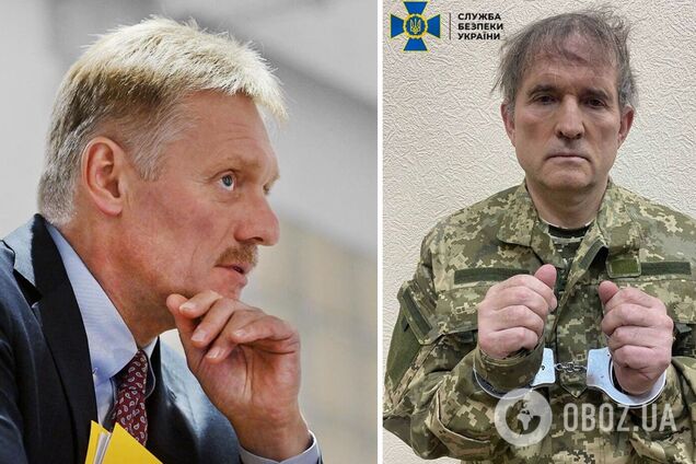 Пєсков відмовився коментувати обмін Медведчука