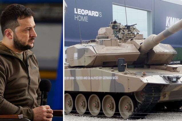 Зеленський сказав, що Україна переможе і без німецьких танків