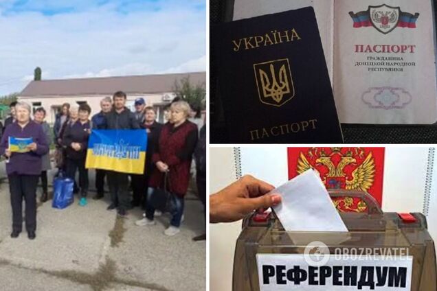 Украинцы из оккупированной Снегиревки выступили против 'референдума': мы никогда не хотели и не будем хотеть в Россию. Видео