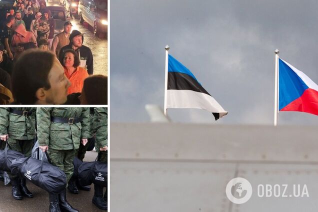 Естонія і Чехія відмовилися впускати росіян, що тікають від мобілізації