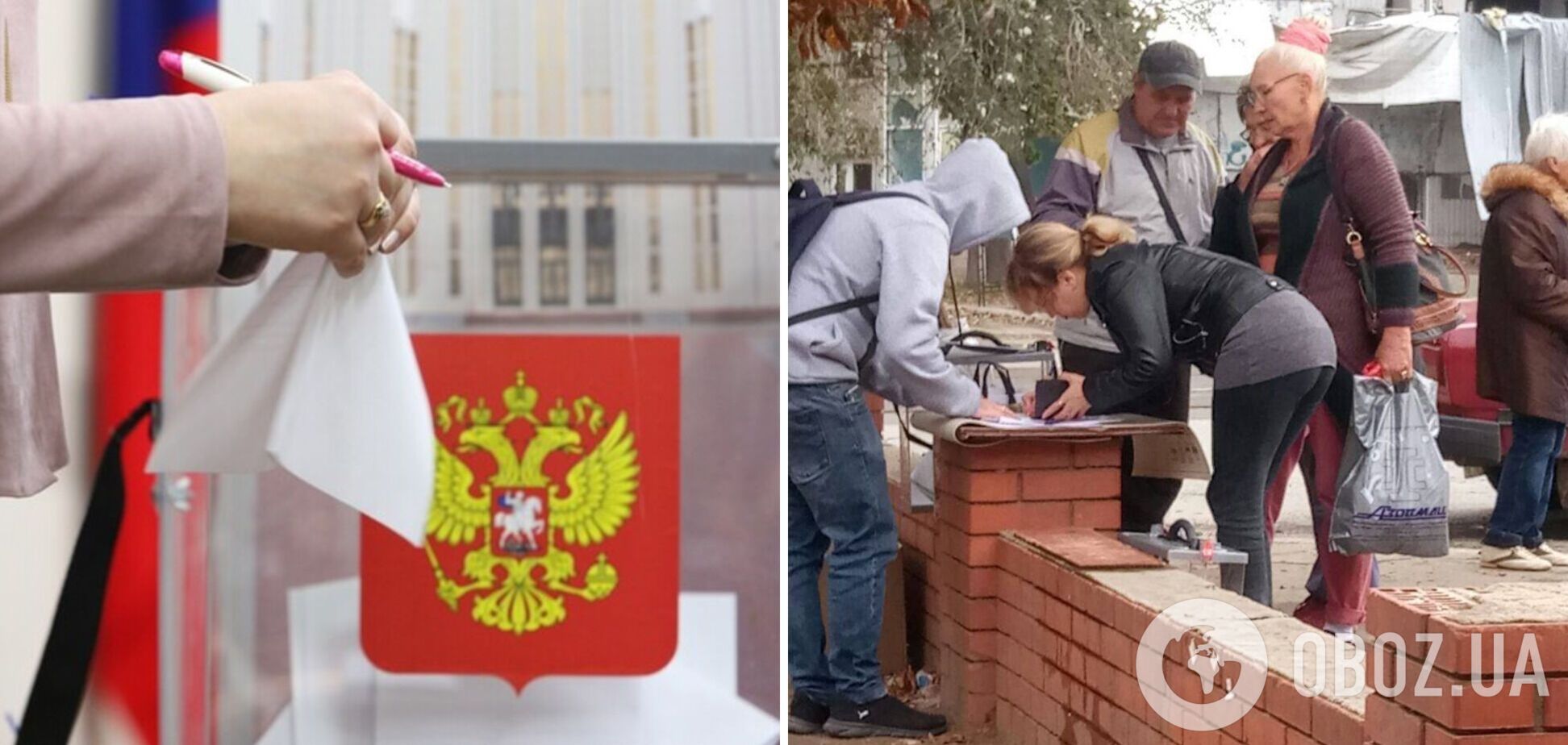 Окупанти змушують людей на захоплених територіях голосувати на 'референдумі': агітатори ломляться навіть у двори. Відео