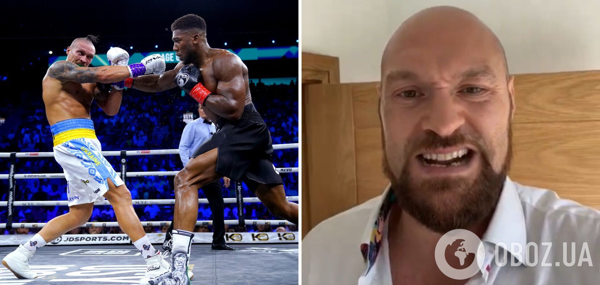 Стало известно, что привело Джошуа в ярость после реванша с Усиком