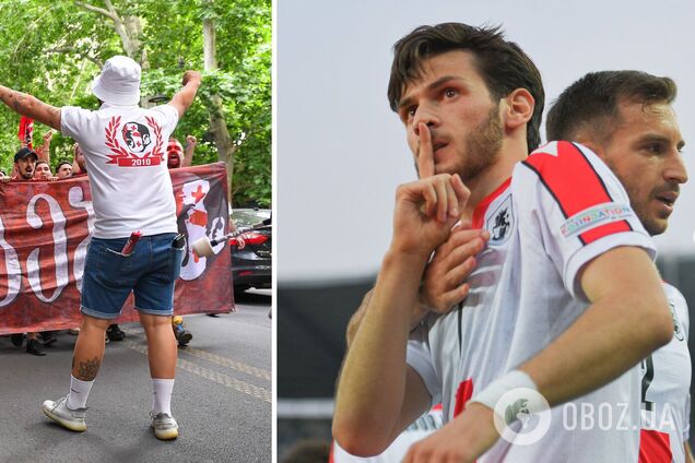 Фанаты спели матерный хит о Путине перед матчем Лиги наций. Видео