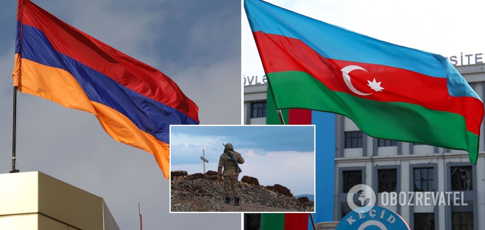 На границе Армении и Азербайджана произошла стрельба