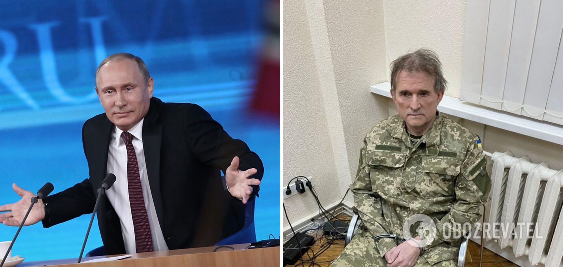 В Кремле выдали, что не знают, куда делся Медведчук: Эрдоган утверждает, что кум Путина в России