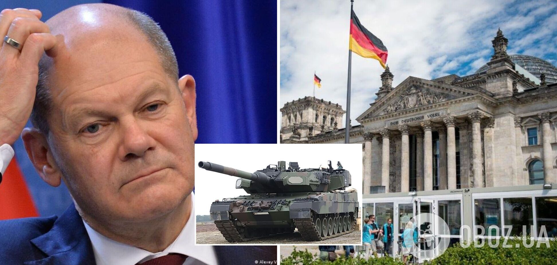 Депутати Бундестагу знову закликали Шольца поставити танки Leopard в Україну