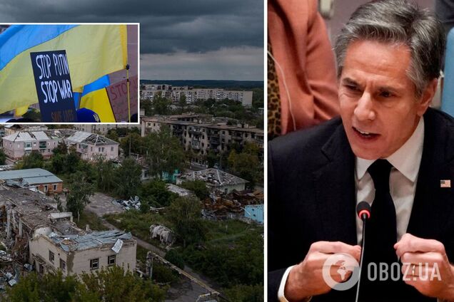 'Давайте зробимо правильний вибір': Блінкен закликав світ зупинити Путіна і пообіцяв підтримку Україні