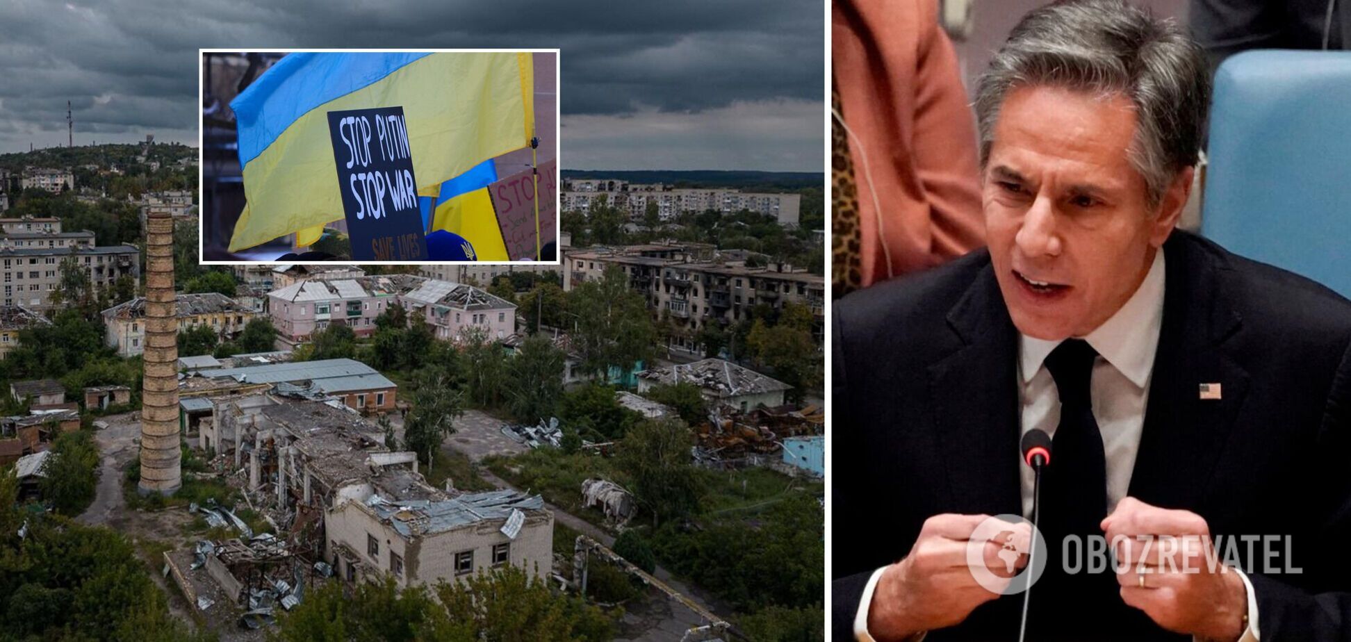 'Давайте зробимо правильний вибір': Блінкен закликав світ зупинити Путіна і пообіцяв підтримку Україні