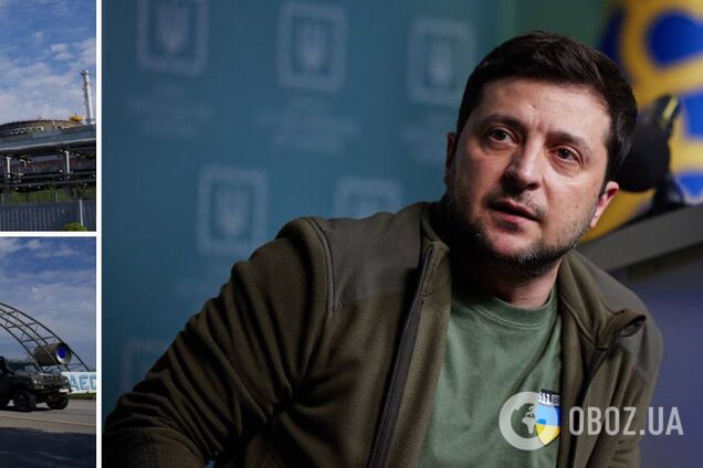Зеленський: український персонал – полонені на ЗАЕС, там зараз 500 російських окупантів
