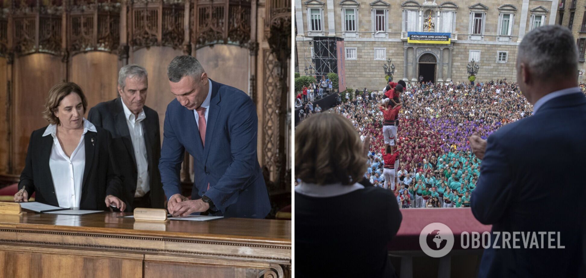 Барселона стала містом-побратимом Києва