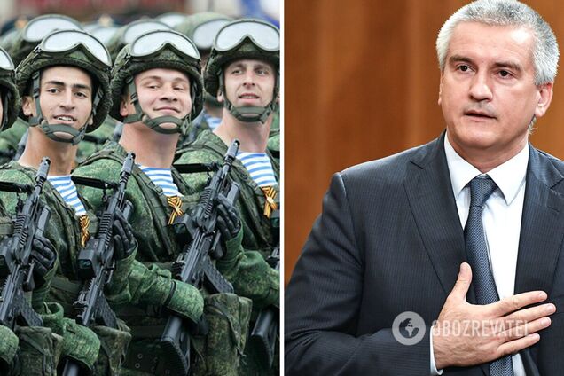 Гауляйтер оккупированного Крыма Аксенов выдал, что план мобилизации на полуострове уже выполнен