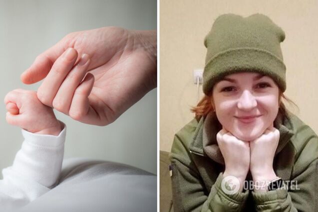 Вернувшаяся из плена военный медик Марьяна Мамонова стала мамой