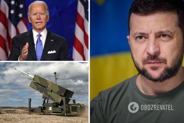 Зеленский поблагодарил Байдена за предоставленные системы ПВО