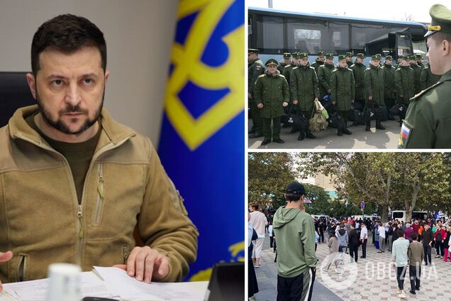 Зеленский призвал россиян протестовать против мобилизации