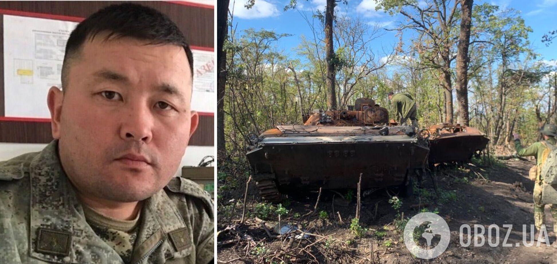 Окупанти забрали тіло свого замполіта, а рядових, які були з ним, покинули у лісі на Донеччині. Відео