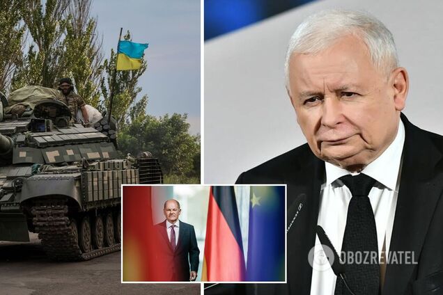 Качиньский – об участии Германии в поддержке Украины: стоят на одной ноге с фальшивой улыбкой на лице