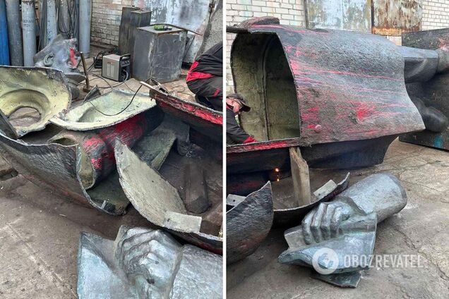 В Славянске почти за 1 млн грн продали памятник Ленину