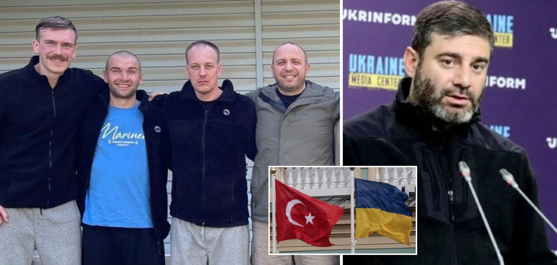 Омбудсмен про перебування командирів 'Азову' в Туреччині: обмеження лише на повернення в Україну