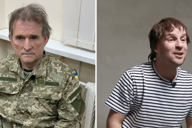 Звезда 'Квартала 95' Великий потроллил Медведчука, которого после обмена доставили к куму Путину. Видео