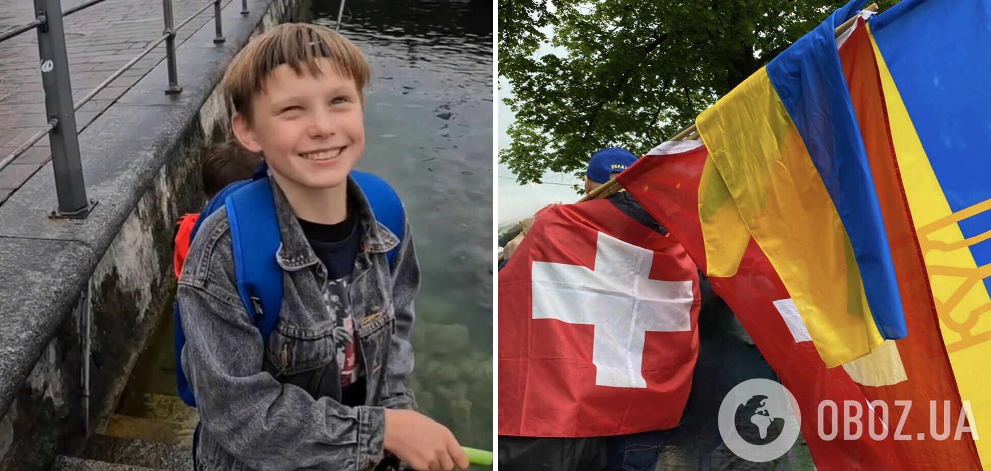 12-летний беженец из Украины, который ловил рыбу в Швейцарии, довел сеть до слез