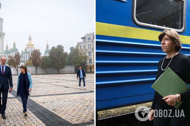 'Рядом, чтобы поддержать Украину': Зеленский провел встречу с главой МИД Франции Катрин Колонной в Киеве. Фото и видео