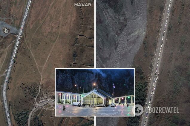 Очереди на выезд из России в Грузию растянулись на 16 км