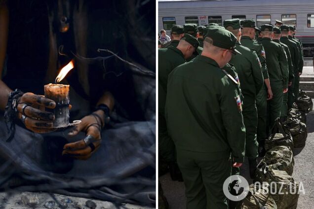 'Забудь меня, военкомат': в России начали продавать свечи, которые должны спасти от мобилизации. Фото