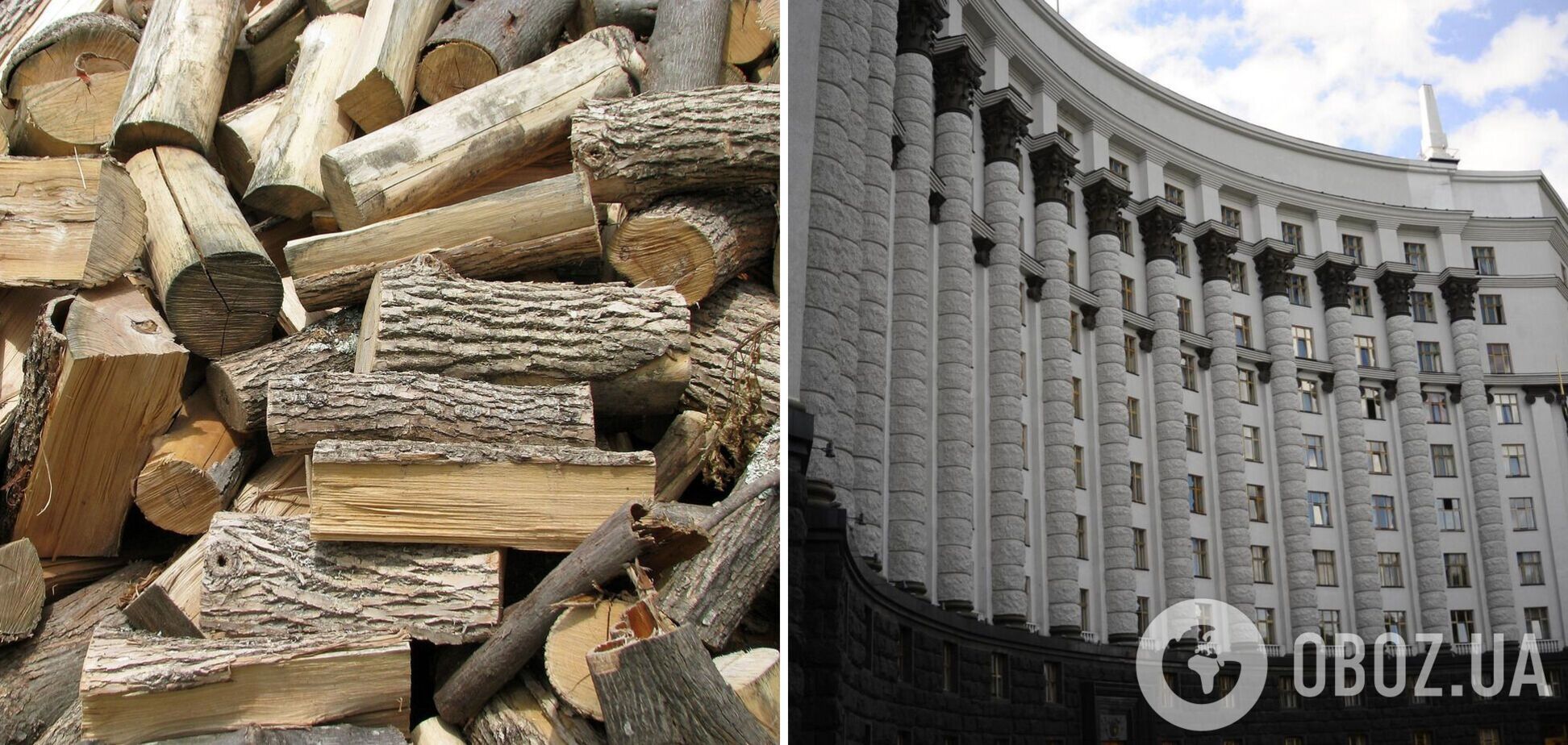 Некоторым украинцам обещают бесплатные дрова