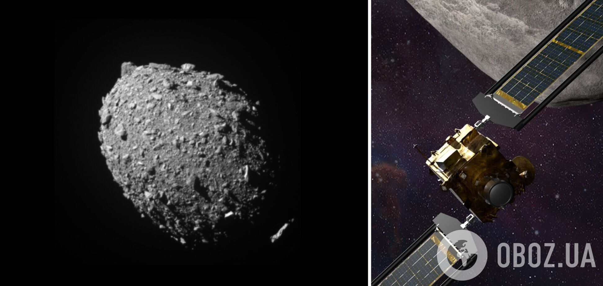 NASA впервые в истории человечества протаранило астероид: историческое видео столкновения