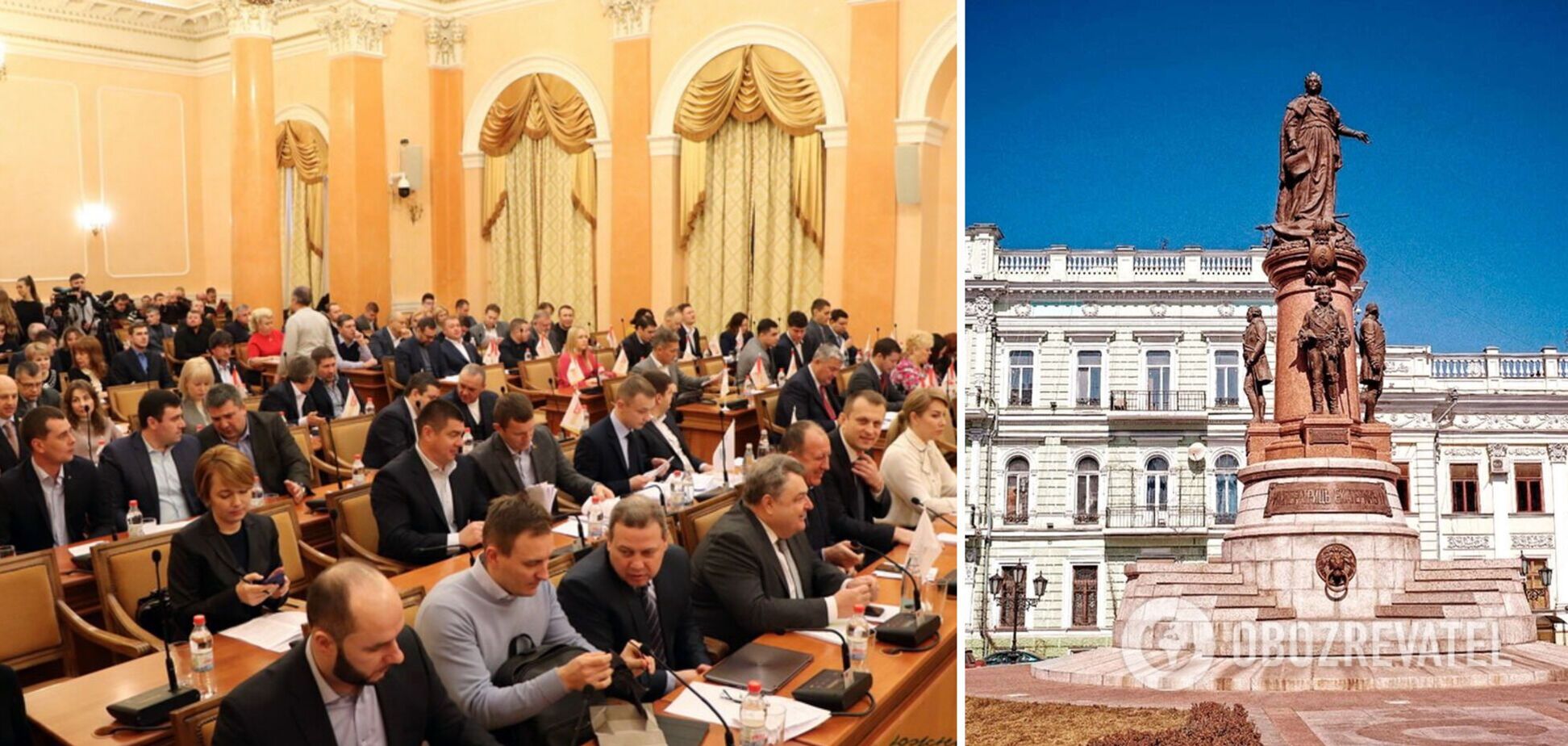 Одесский горсовет не поддержал демонтаж памятника Екатерине II, который назвали маркером 'русского мира'