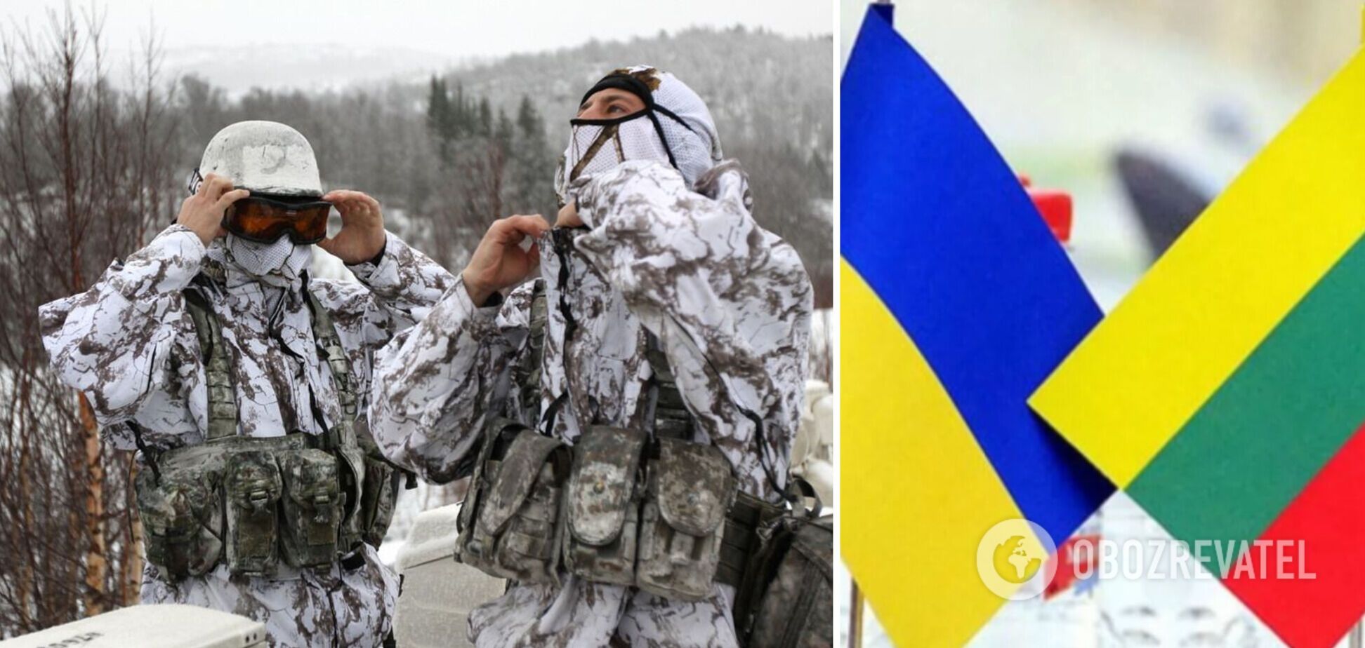 Литва одягне 25 тисяч українських військових у зимову форму