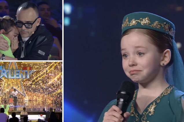 8-річна Злата Хоменко з України довела до сліз суддів на іспанському талант-шоу, розповідаючи про війну. Відео