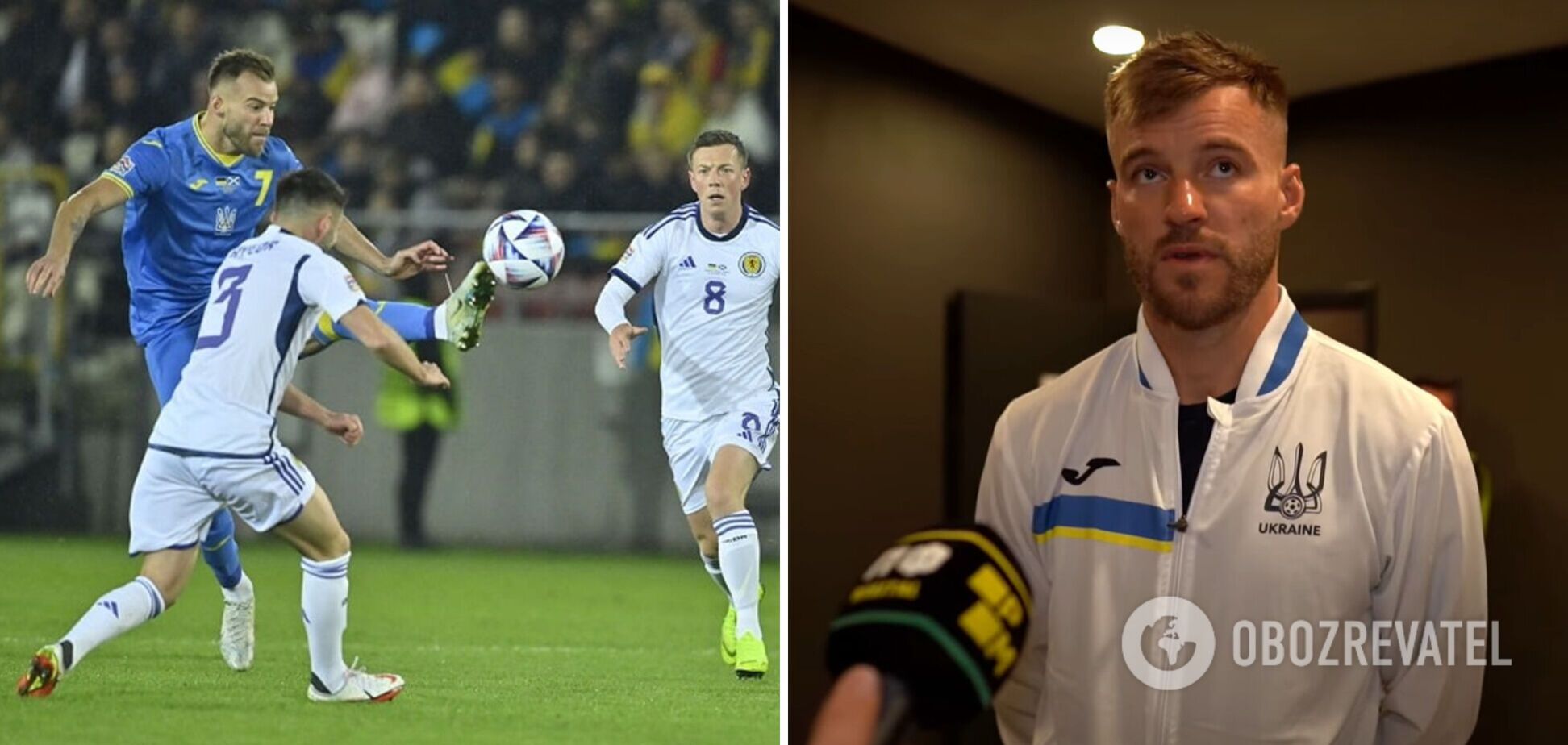 'Вы пытаетесь придраться': Ярмоленко ответил журналистам на вопрос о матче с Шотландией