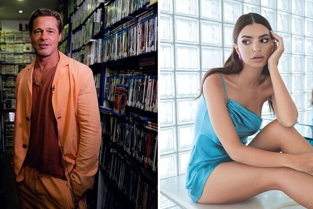 58-летнему Брэду Питту приписывают роман с 31-летней Эмили Ратаковски: пару часто видели на свиданиях