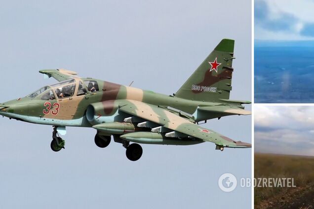 У Генштабі показали збиття російського літака