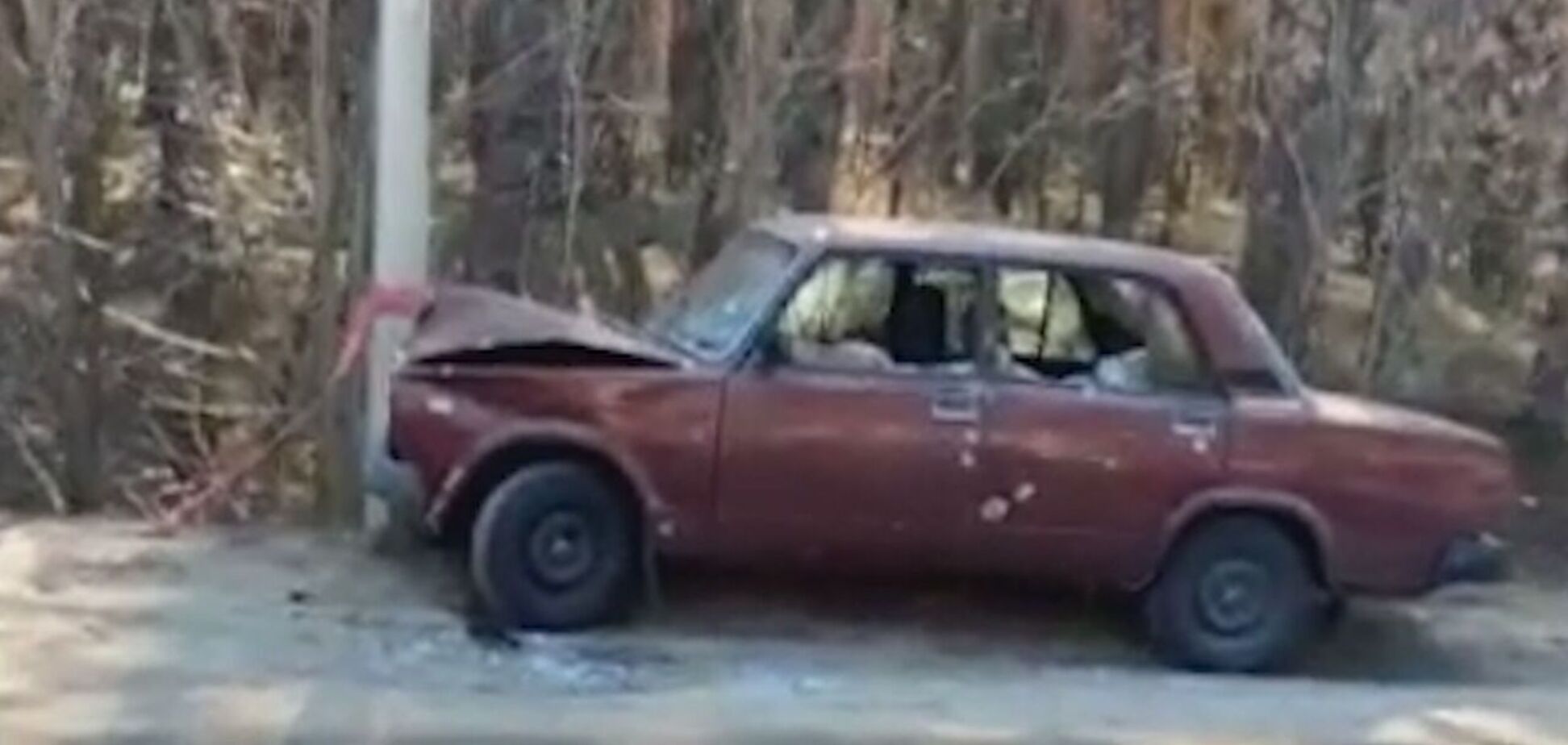 Війська РФ у лютому розстріляли авто цивільних у Гостомелі