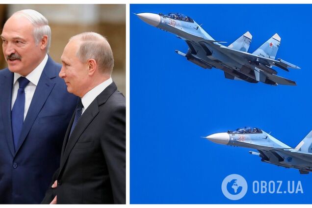 На аеродром 'Барановичі' в Білорусі прилетіли три російські винищувачі: востаннє таке було в березні – ЗМІ