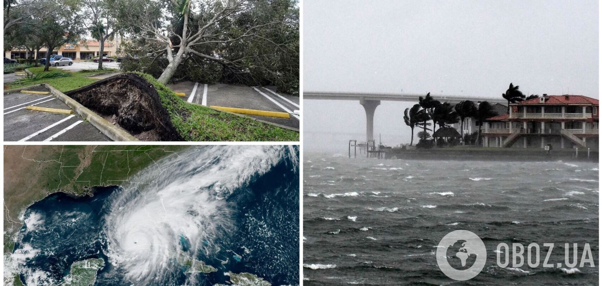 Затоплені міста, повалені дерева і тотальний блекаут: США накрив ураган 'Ян', який вже назвали найпотужнішим у Флориді. Фото і відео
