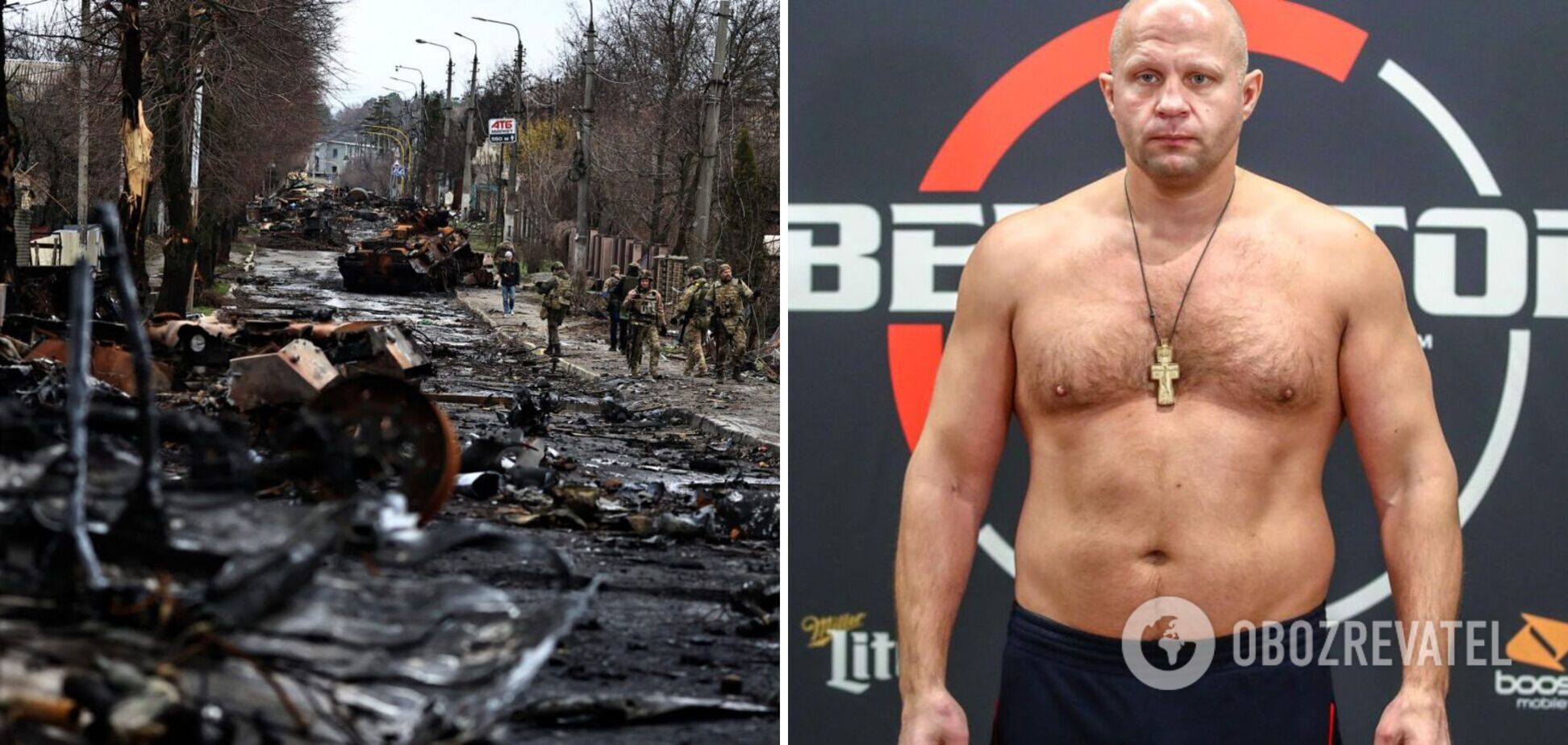 Легенда ММА Емельяненко упомянул в каждом предложении Бога и поддержал войну в Украине