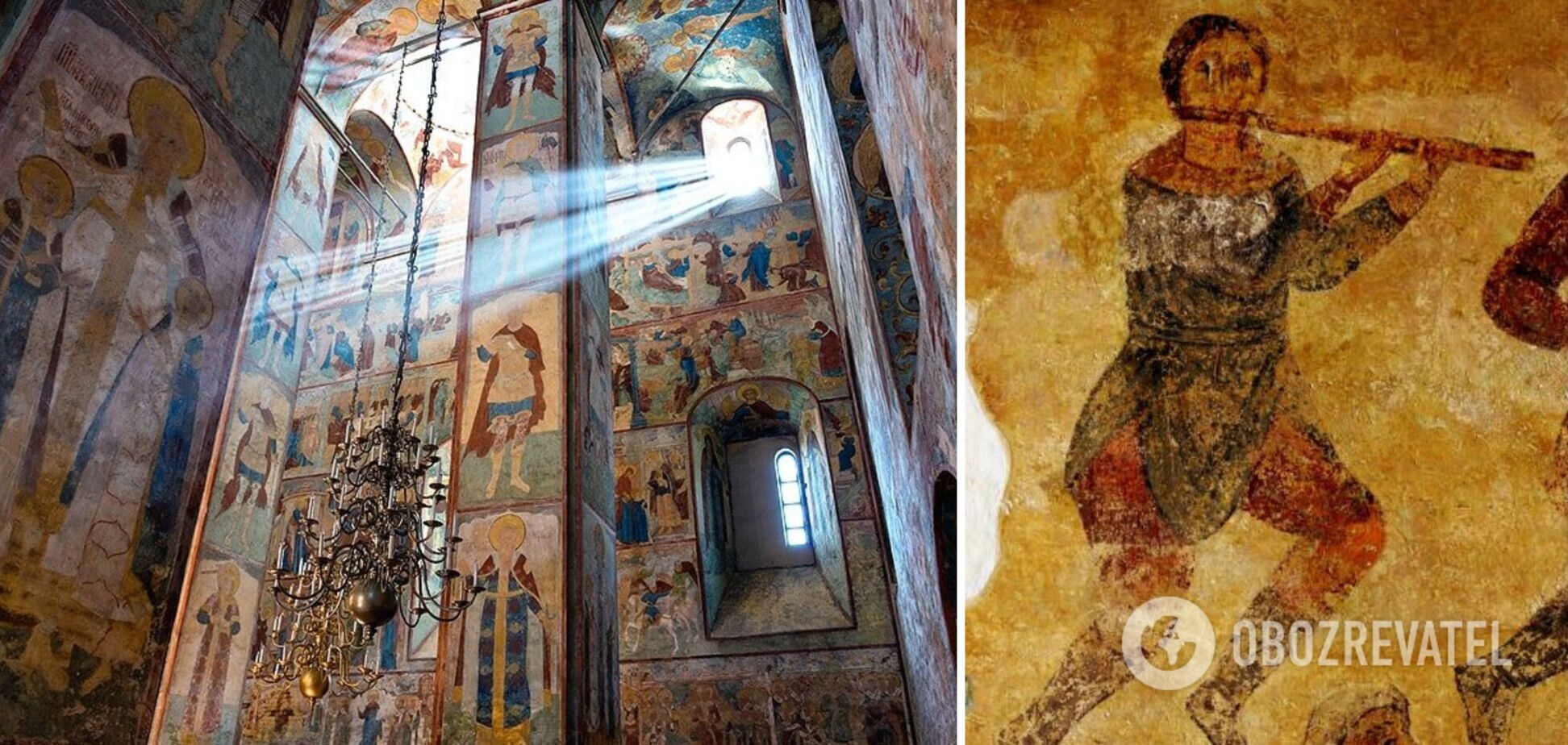 Ученые разгадали тайну повреждения древних фресок в Софийском соборе в Киеве