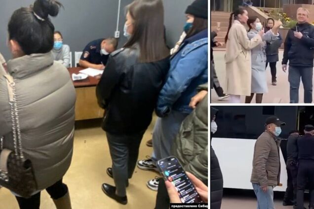 В российской Туве жестко задержали женщин, вышедших на митинг против мобилизации