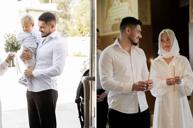 Даша Квиткова и Никита Добрынин обвенчались после двух лет брака. Фото